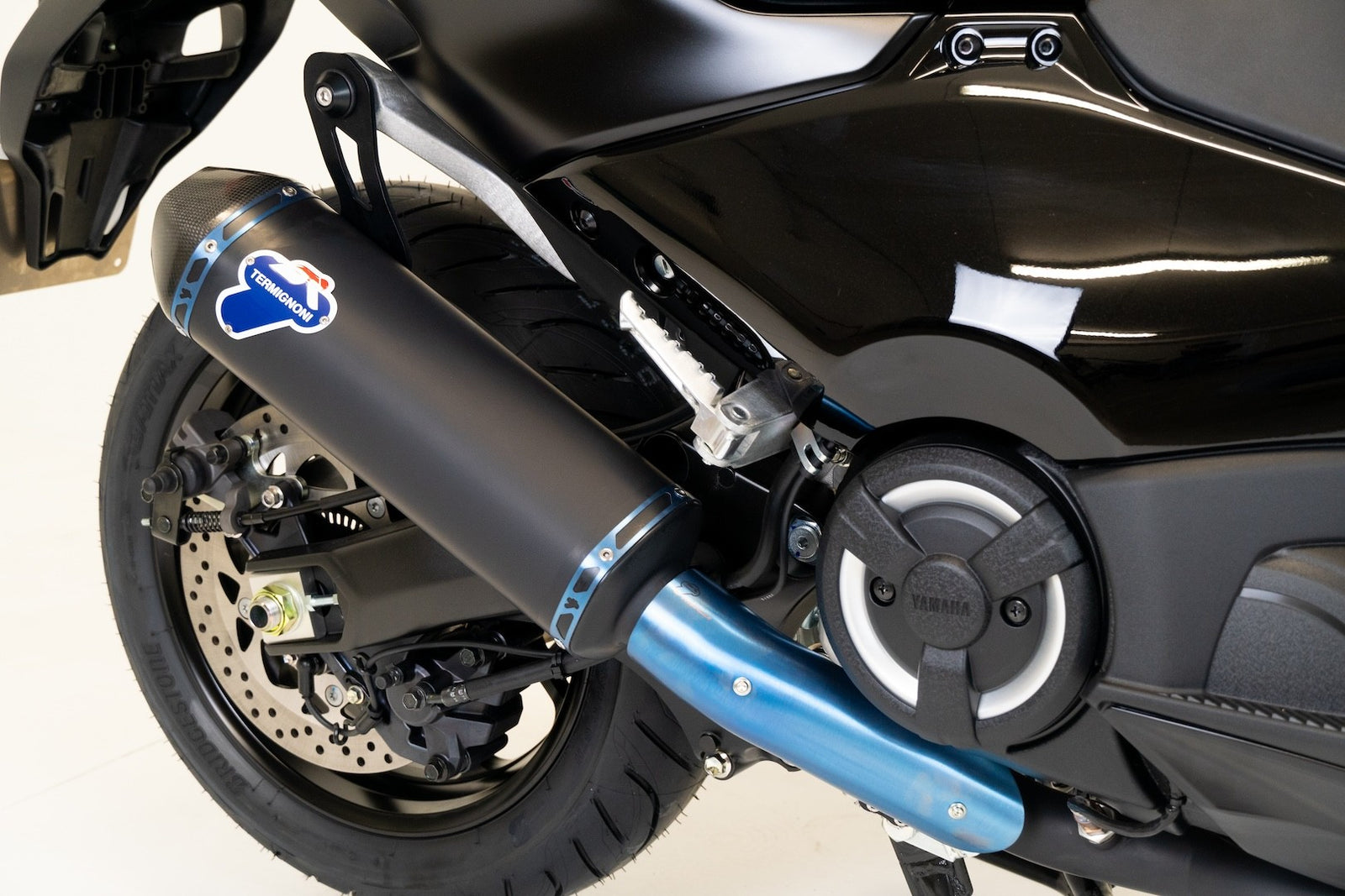 Y12609400BNC Termignoni Full Exhaust Black Titanium Yamaha T-Max