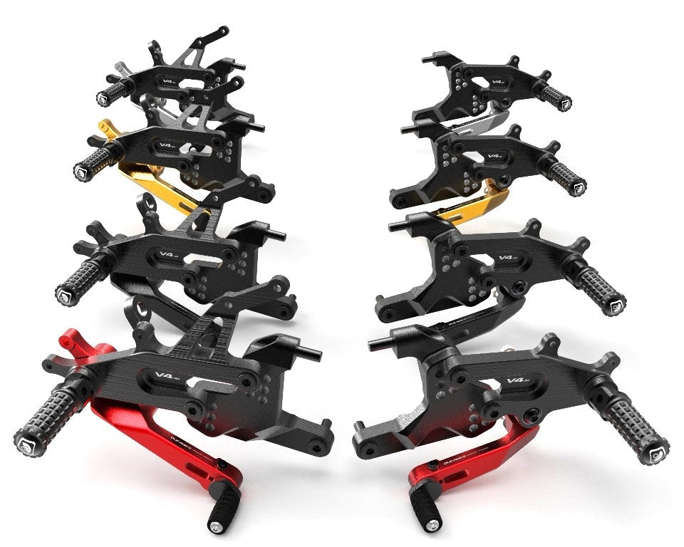 PRV401 Adjustable Rearset SBK Panigale V4