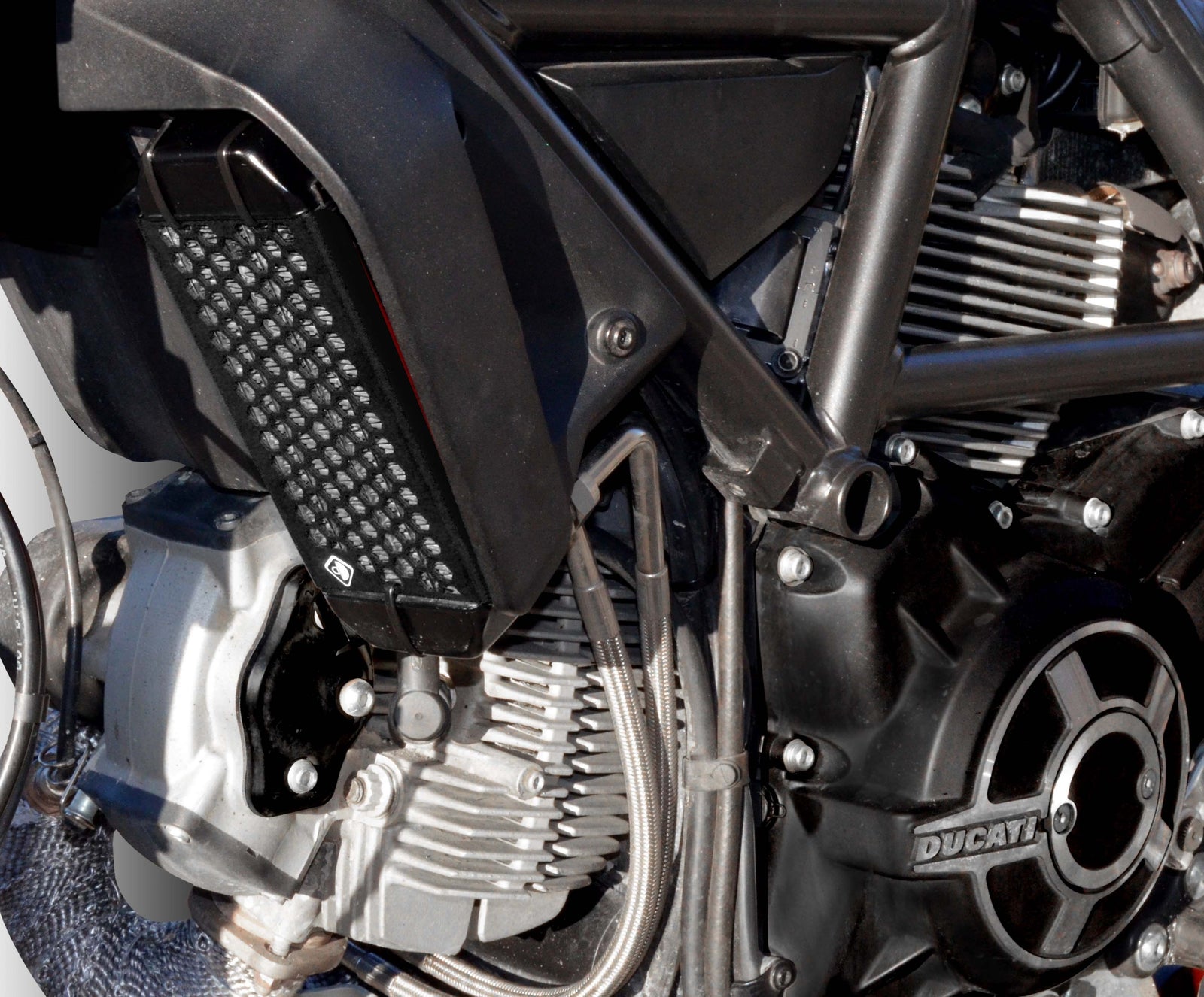 GR03 Scrambler Oil Cooler Guard
