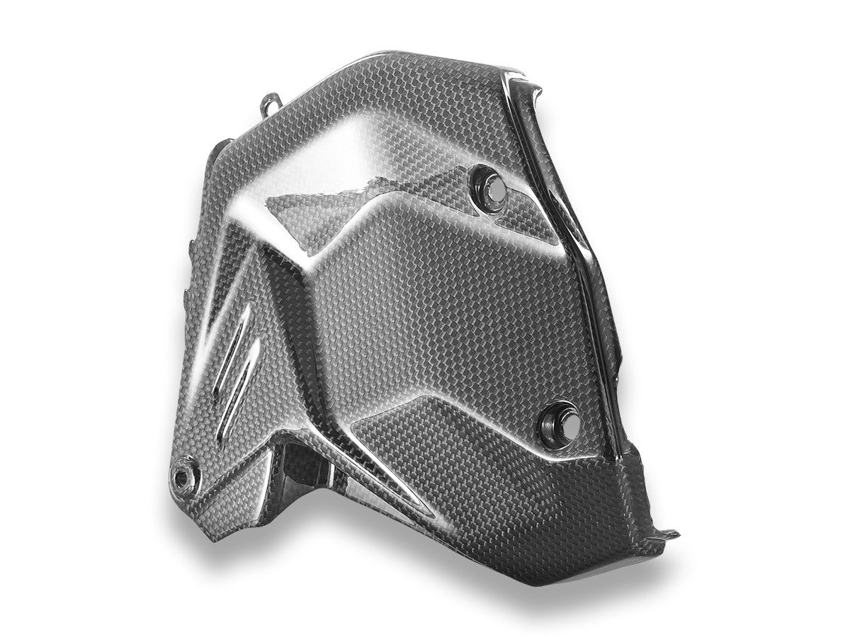 Ducati Panigale/Streetfighter V4 2025 Left Side Cover Glossy Carbon
