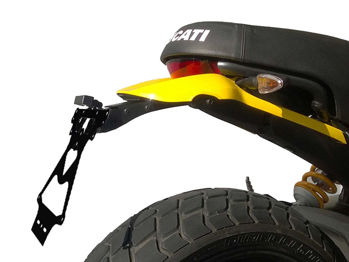 PRT11 Scrambler 400 Adjustable License Plate Holder