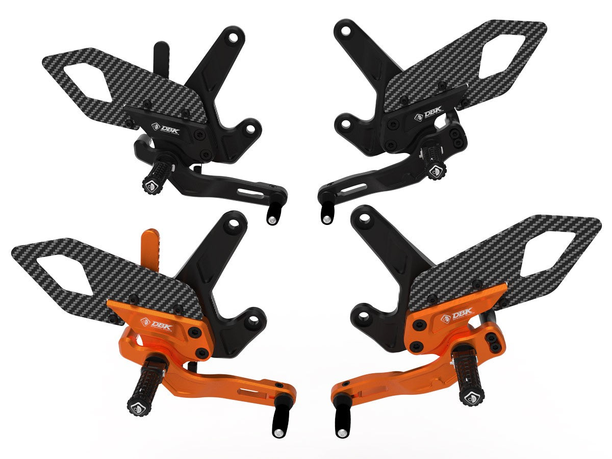 PRKTM01 KTM 990 Duke Adjustable Pilot Rearsets Kit