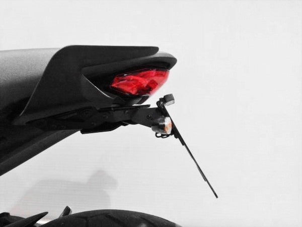 PRT07 M821 Adjustable License Plate Holder Short