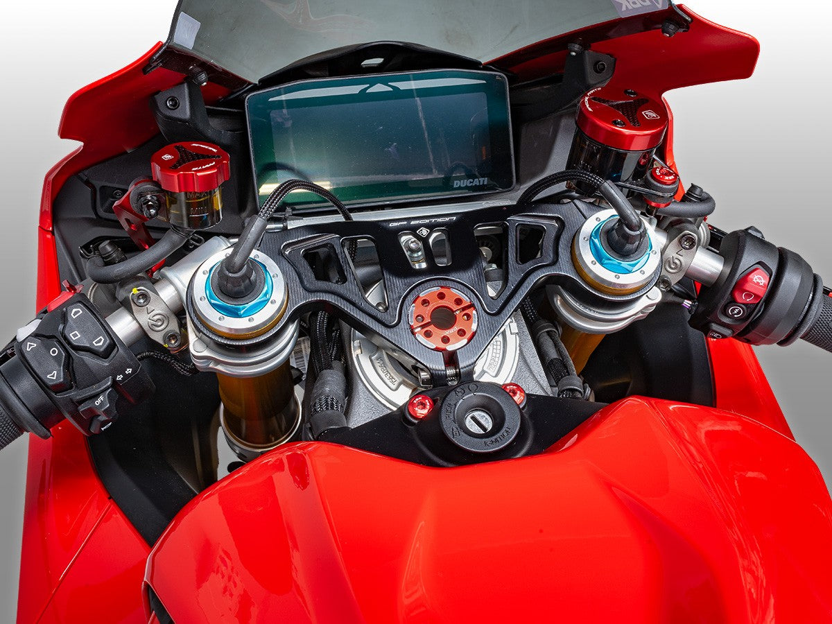PSS10 Panigale V4 MY 2025 Upper Steering Plate GP Edition