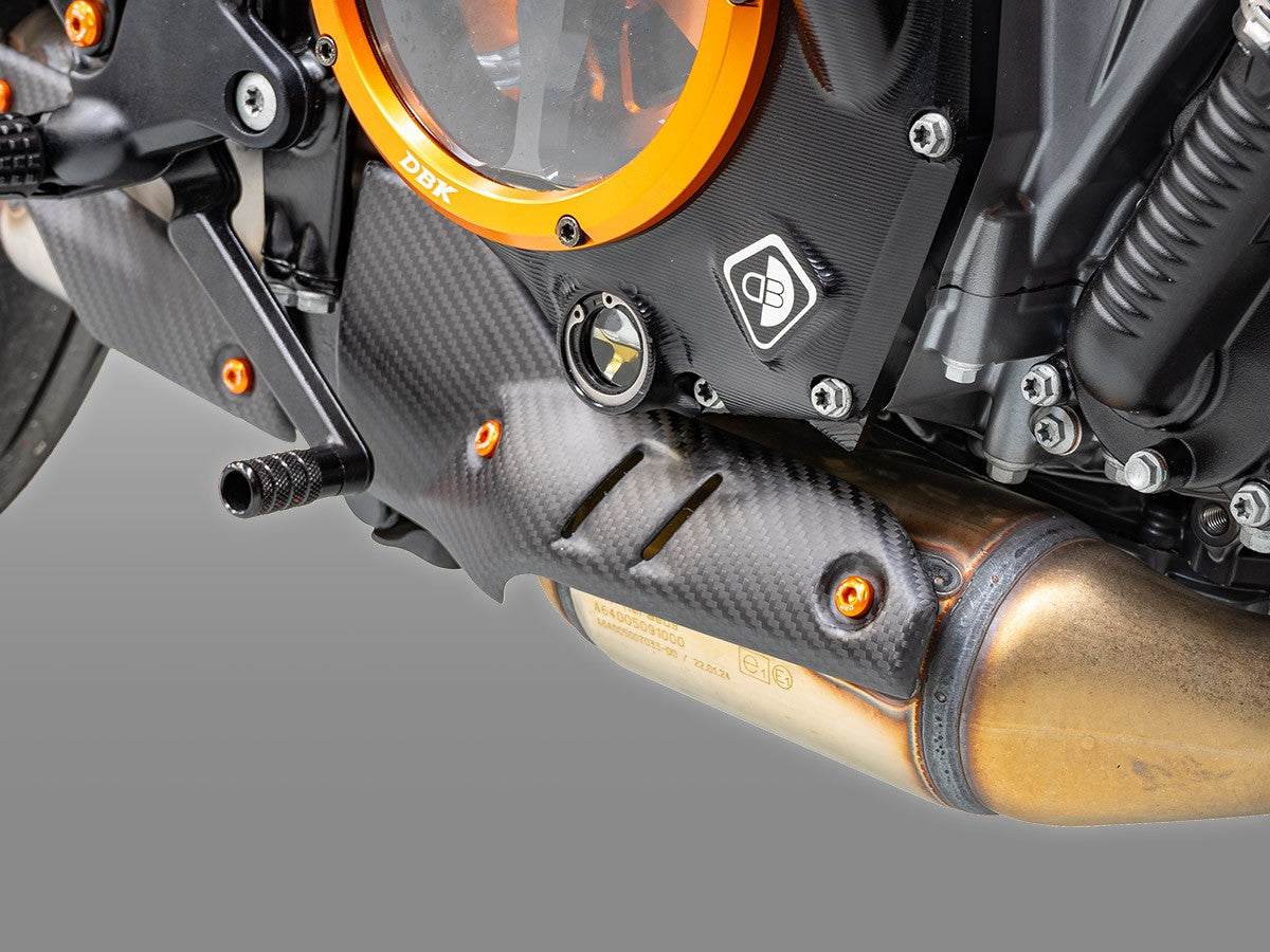 CRB136O KTM 990 Duke Matt Carbon Exhaust Cover