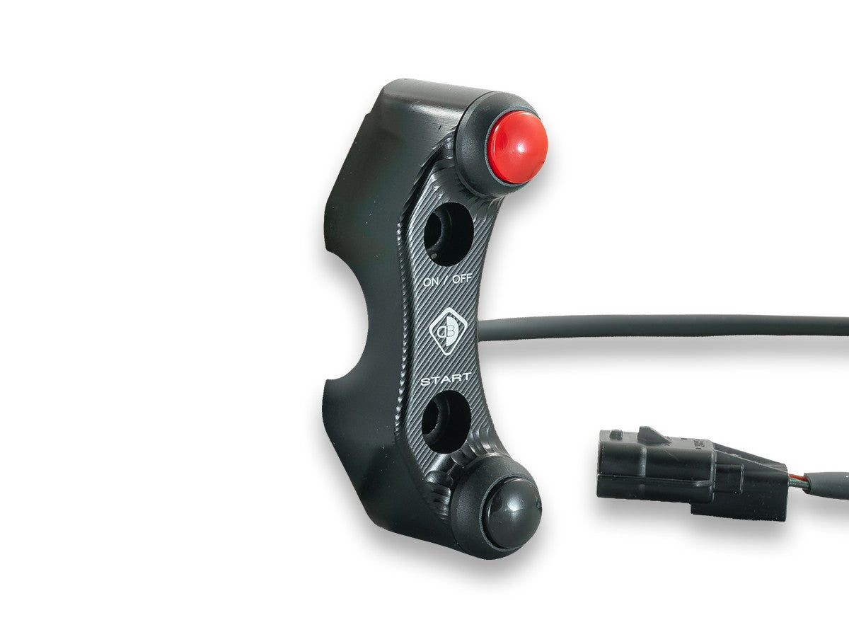 KTM Duke 990 Brake Pump Clamp With Integrated Push Button Panel