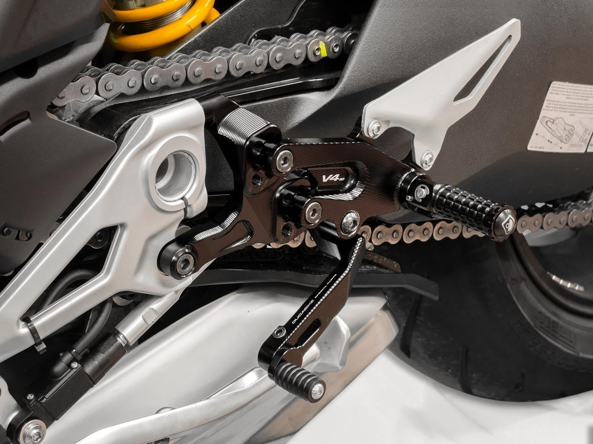PRV401 Adjustable Rearset SBK Panigale V4