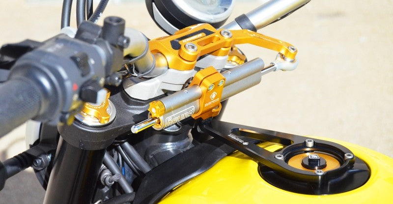 SAS08 Kit Mount Steering Damper Scrambler