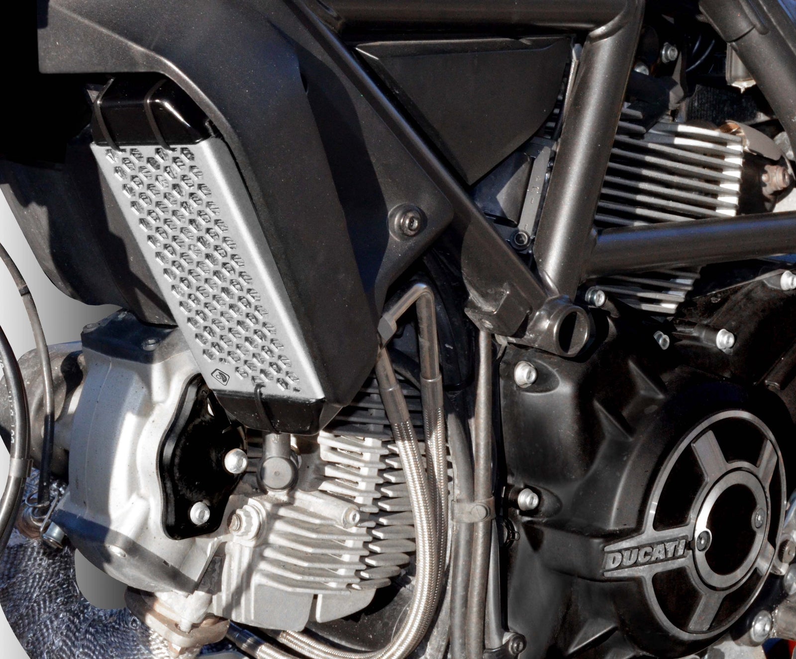 GR03 Scrambler Oil Cooler Guard
