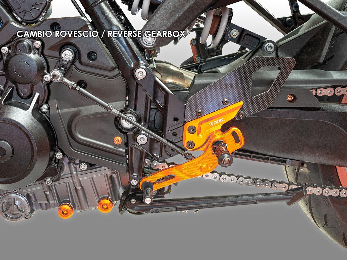 PRKTM01 KTM 990 Duke Adjustable Pilot Rearsets Kit