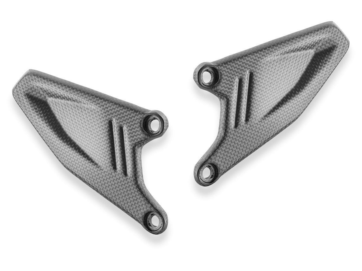 CRB169O HM 698 Mono Matt Carbon Heel Guards