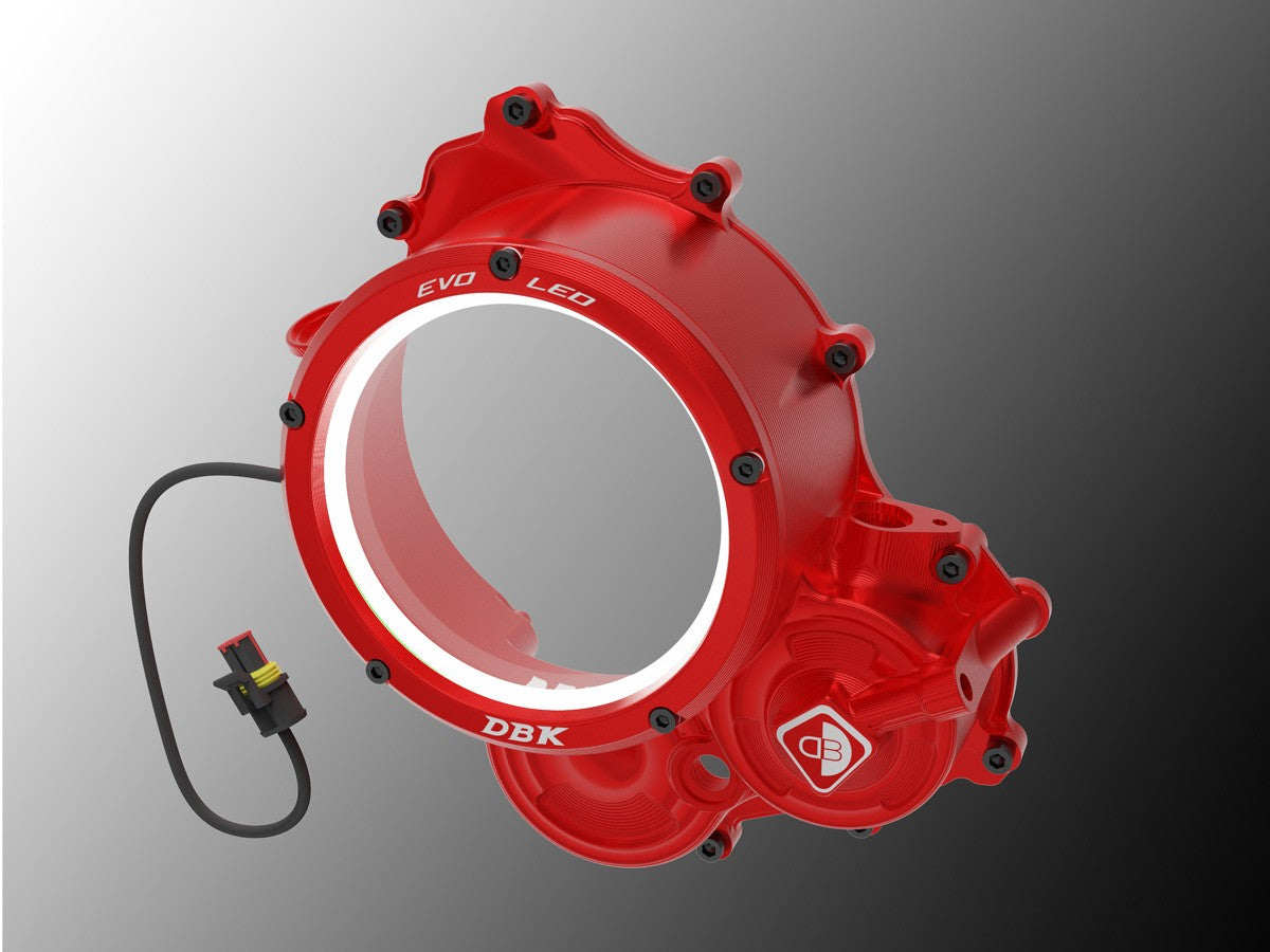 Ducati Hypermotard 698 Mono Clear Clutch Cover 3D-EVO LED