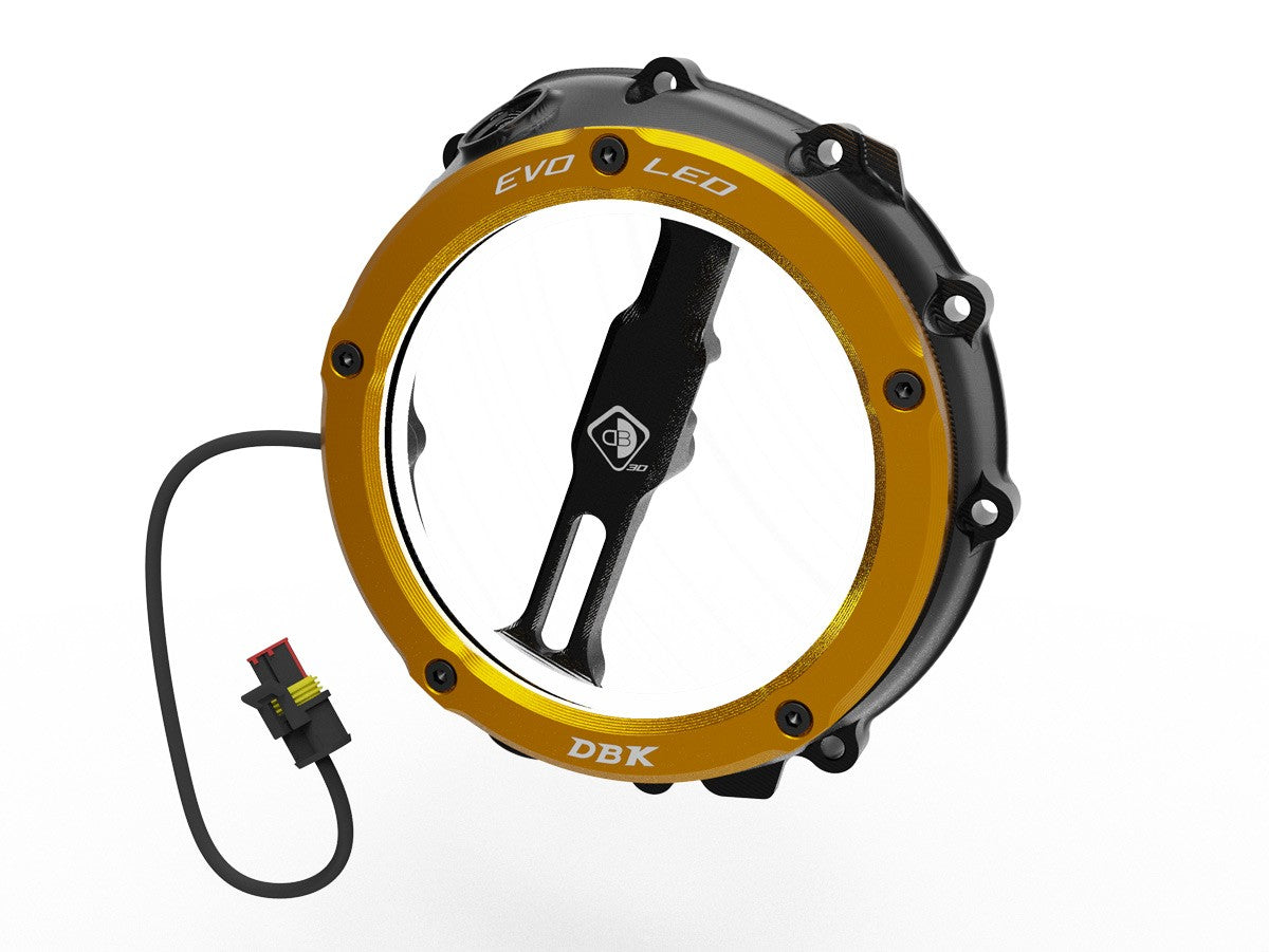 CCDVL12 - BMW EVO LED CLEAR CLUTCH COVER