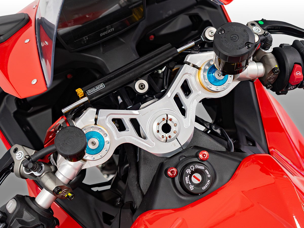 PSS11 - PANIGALE V2 MY 2025 UPPER STEERING PLATE GP EDITION