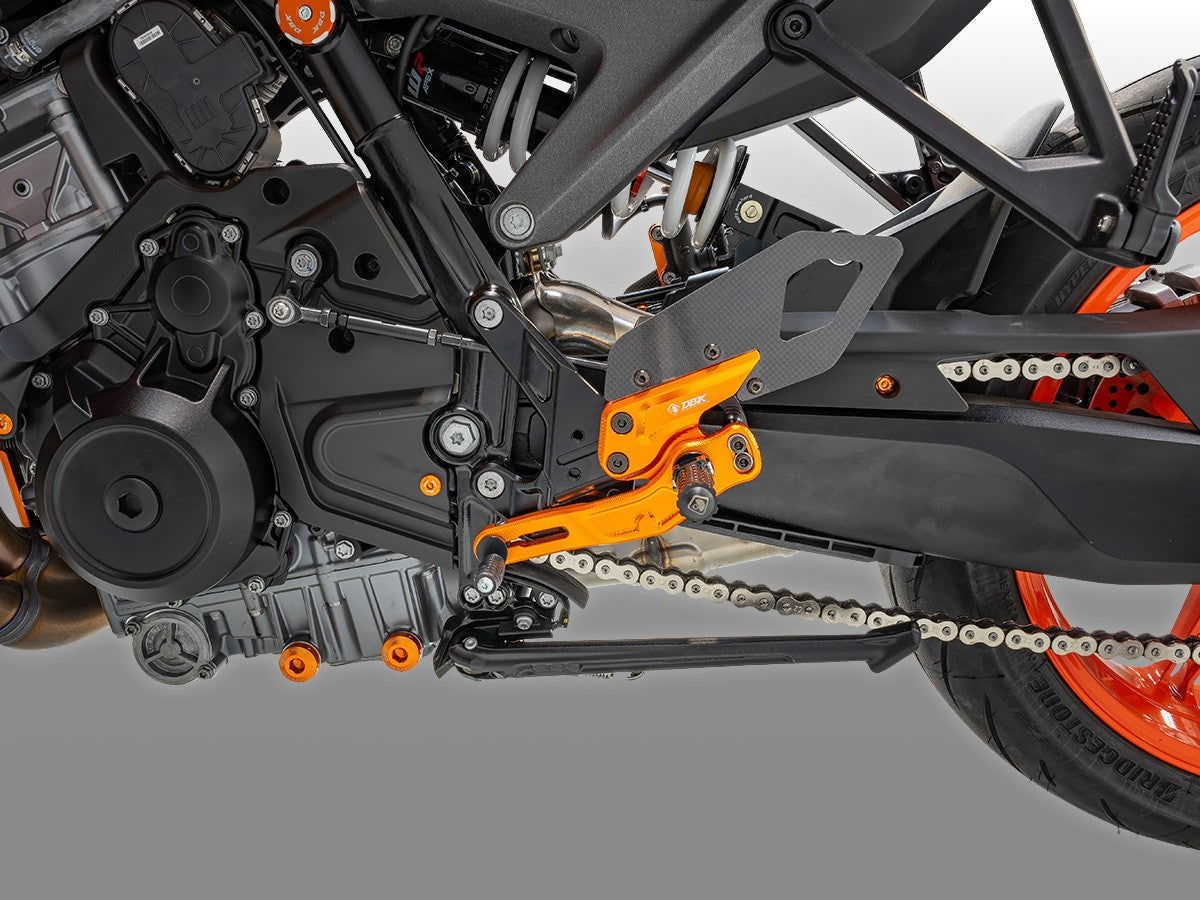 PRKTM01 KTM 990 Duke Adjustable Pilot Rearsets Kit