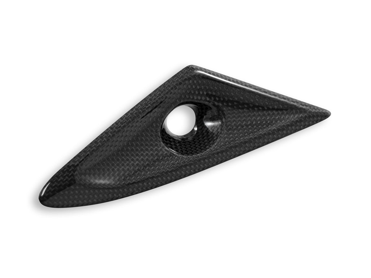 CRB91L Triumph Street Triple Glossy Carbon Side Covers