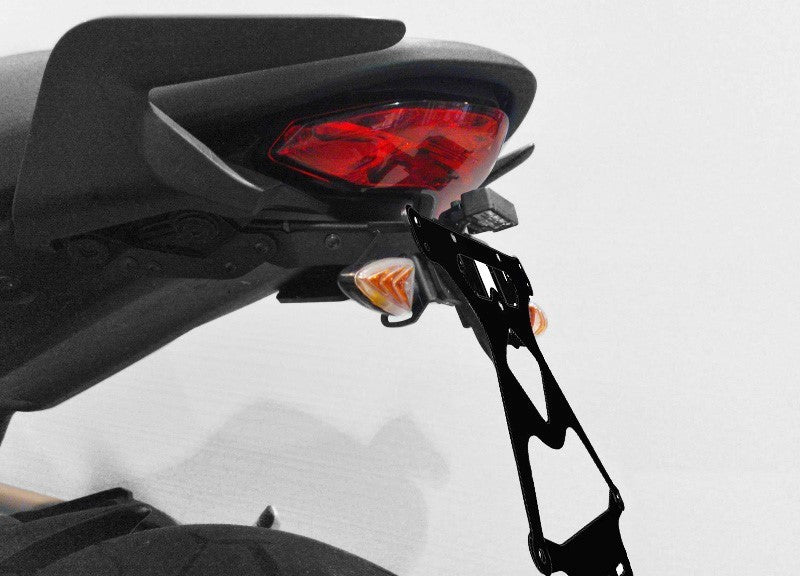 PRT07 M821 Adjustable License Plate Holder Short