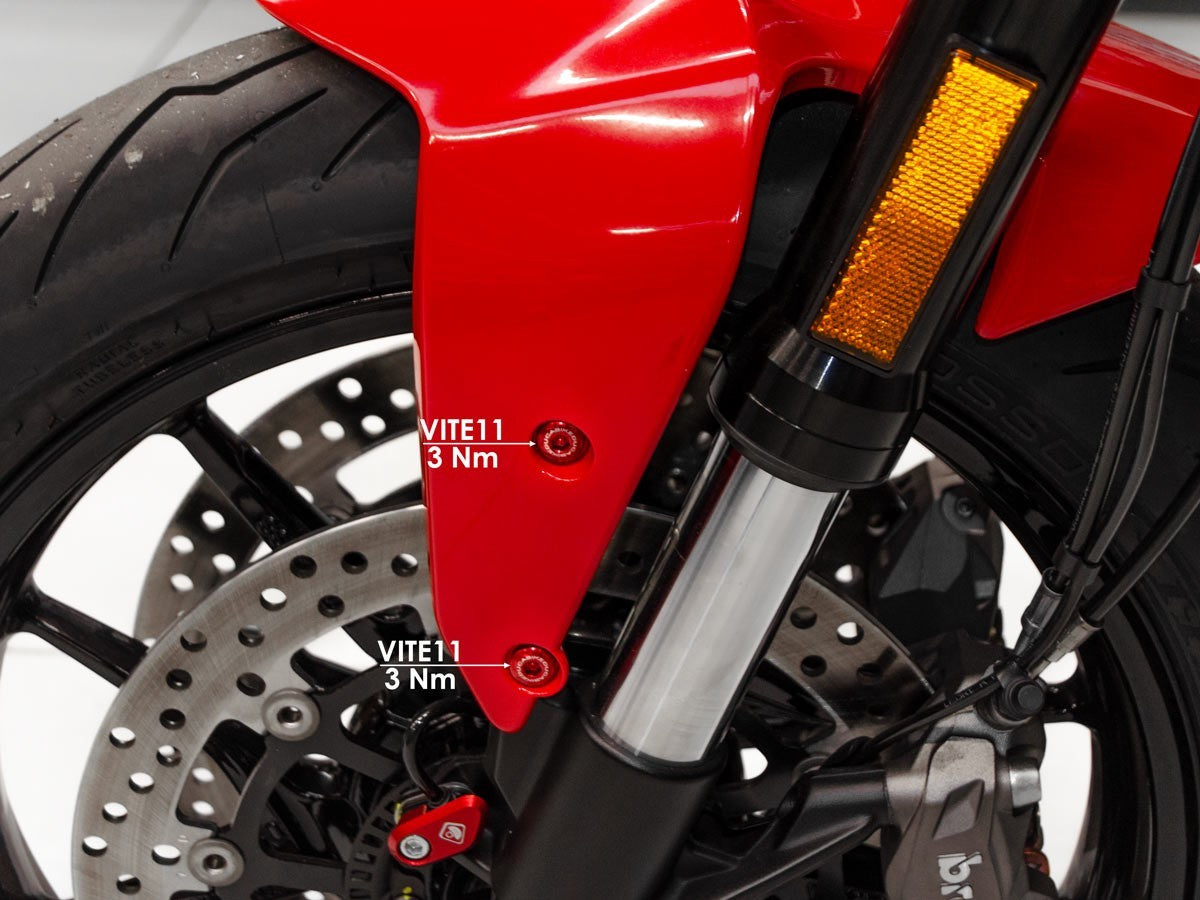 KVT16 Front Fender Screw Kit