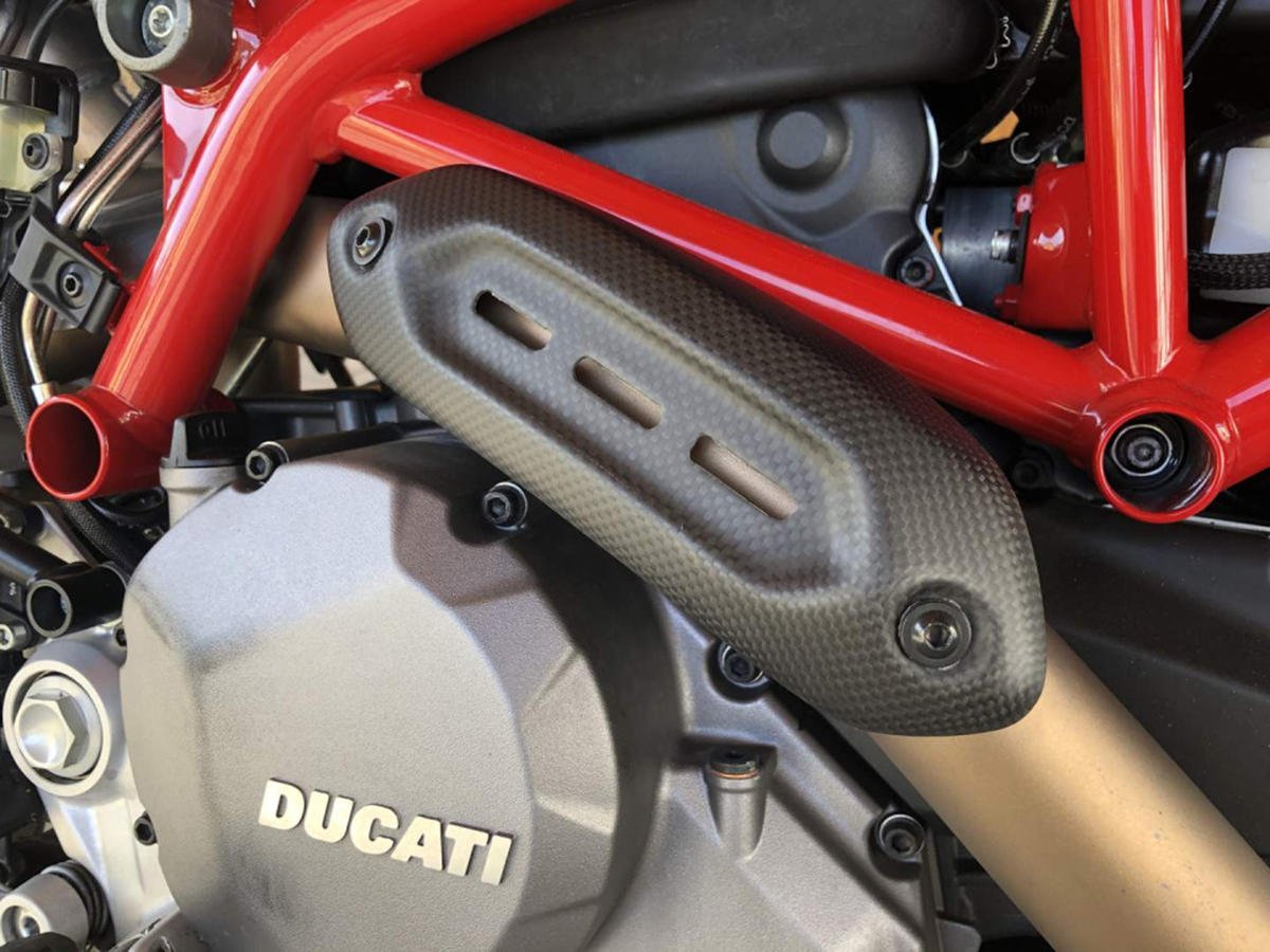 Ducati Hypermotard 950 Carbon Heat Guard