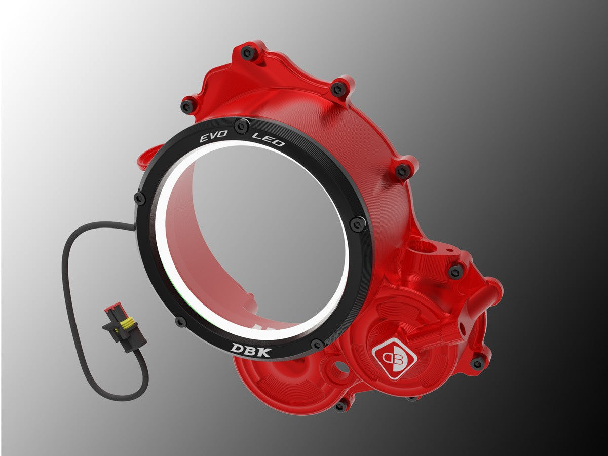 CCDVL15 Ducati HM 698 Mono Clear Clutch Cover 3D-EVO LED