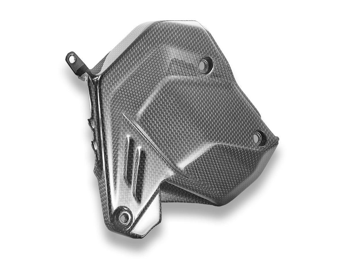 Ducati Panigale/Streetfighter V4 2025 Left Side Cover Glossy Carbon