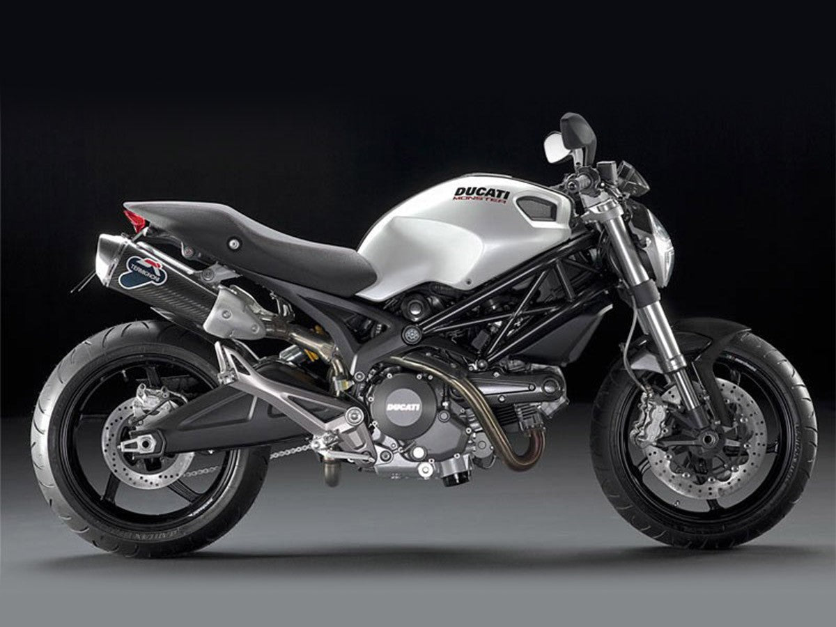 013CR Pair Of Termignoni Racing Silencers Carbon Ducati Monster