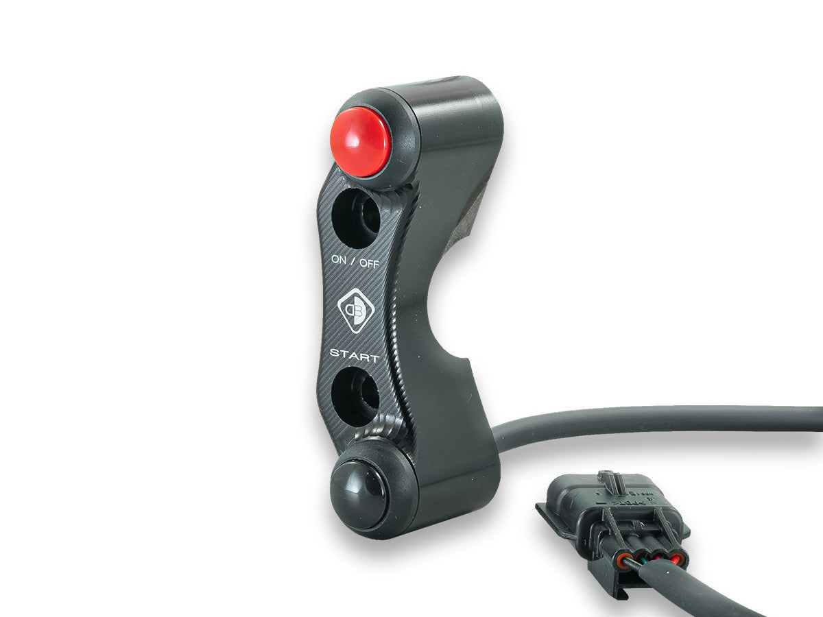 KTM Duke 990 Brake Pump Clamp With Integrated Push Button Panel