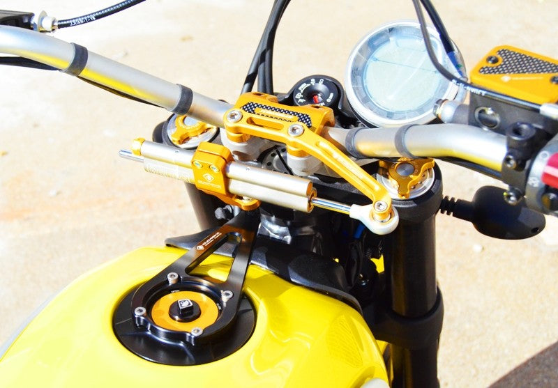 SAS08 Kit Mount Steering Damper Scrambler