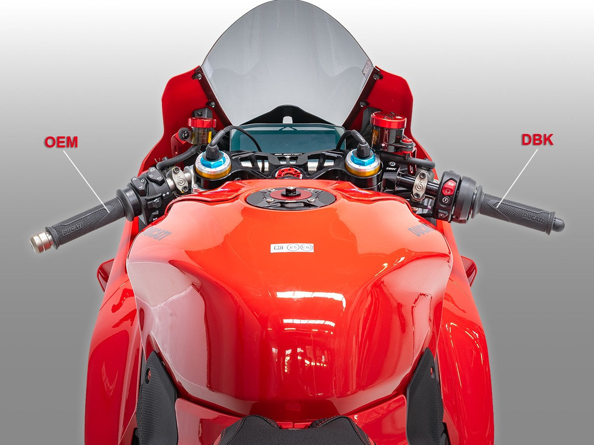 Ducati V4 Adjustable GP Clip-Ons H+10mm Offset 15mm
