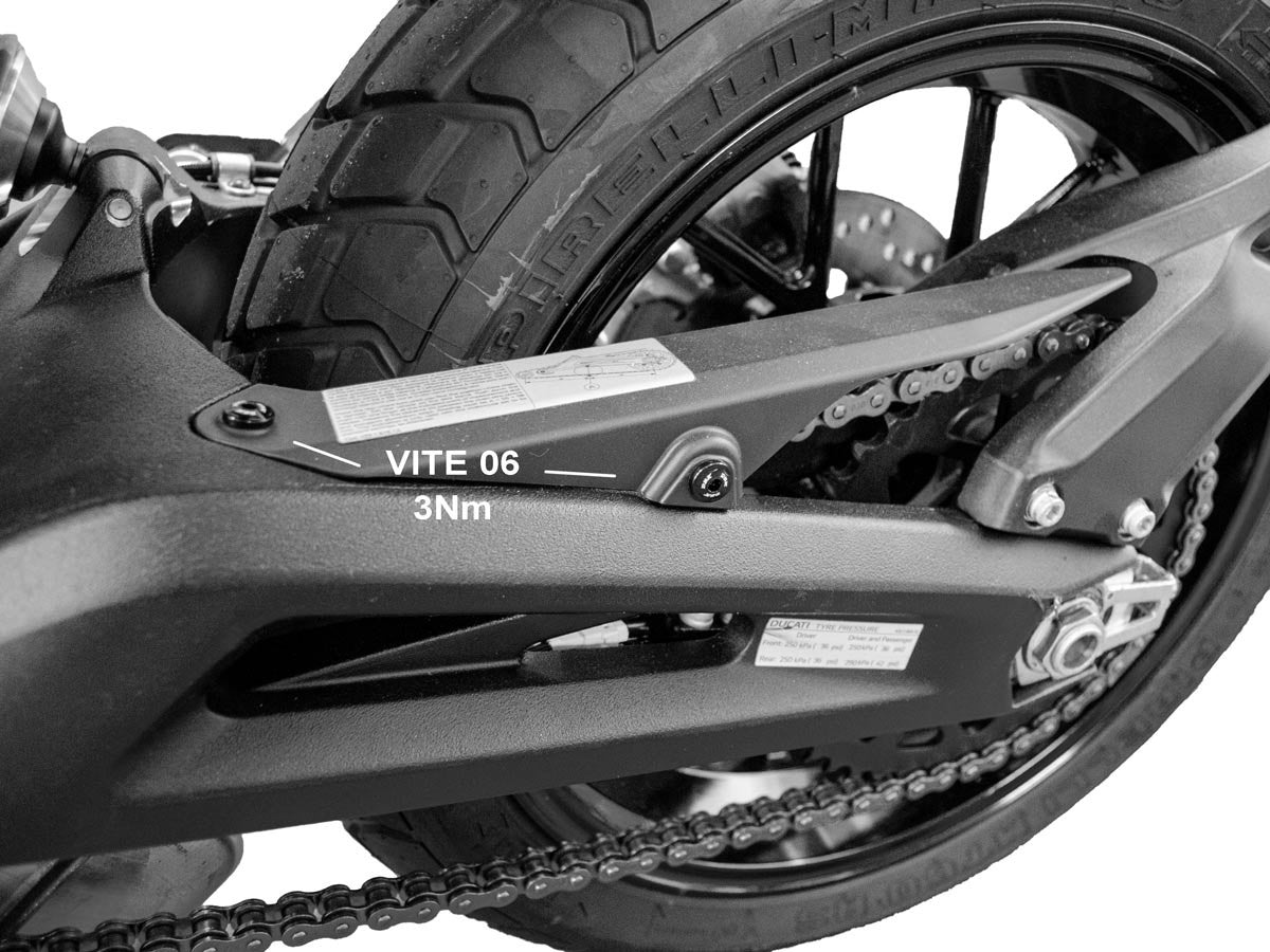 KVT38 Scrambler Chain Guard Screw Kit