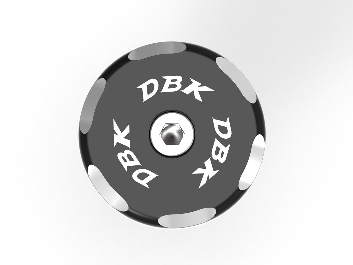 Ducabike DBK TRD02 Right Front Wheel Cap Bicolor - Black