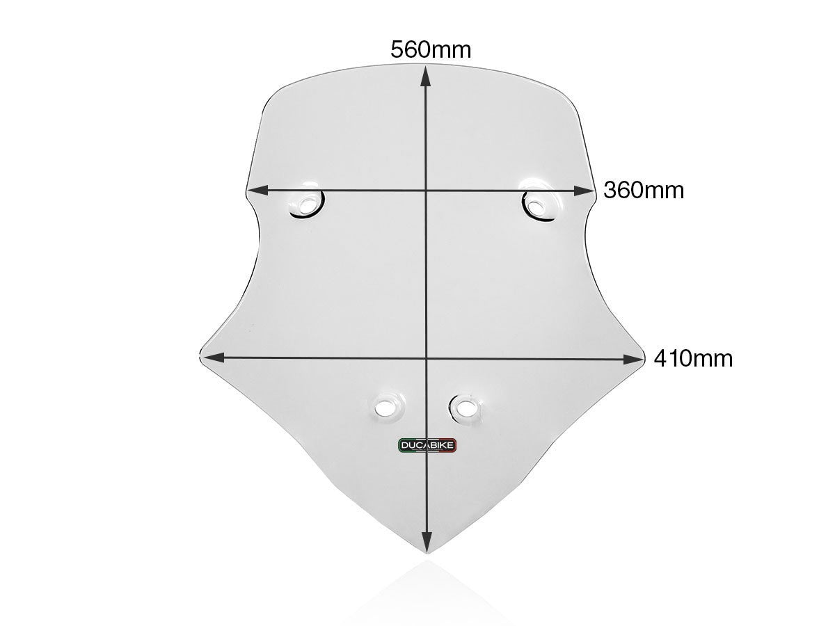 CUP15 MTS V4 Touring Windscreen