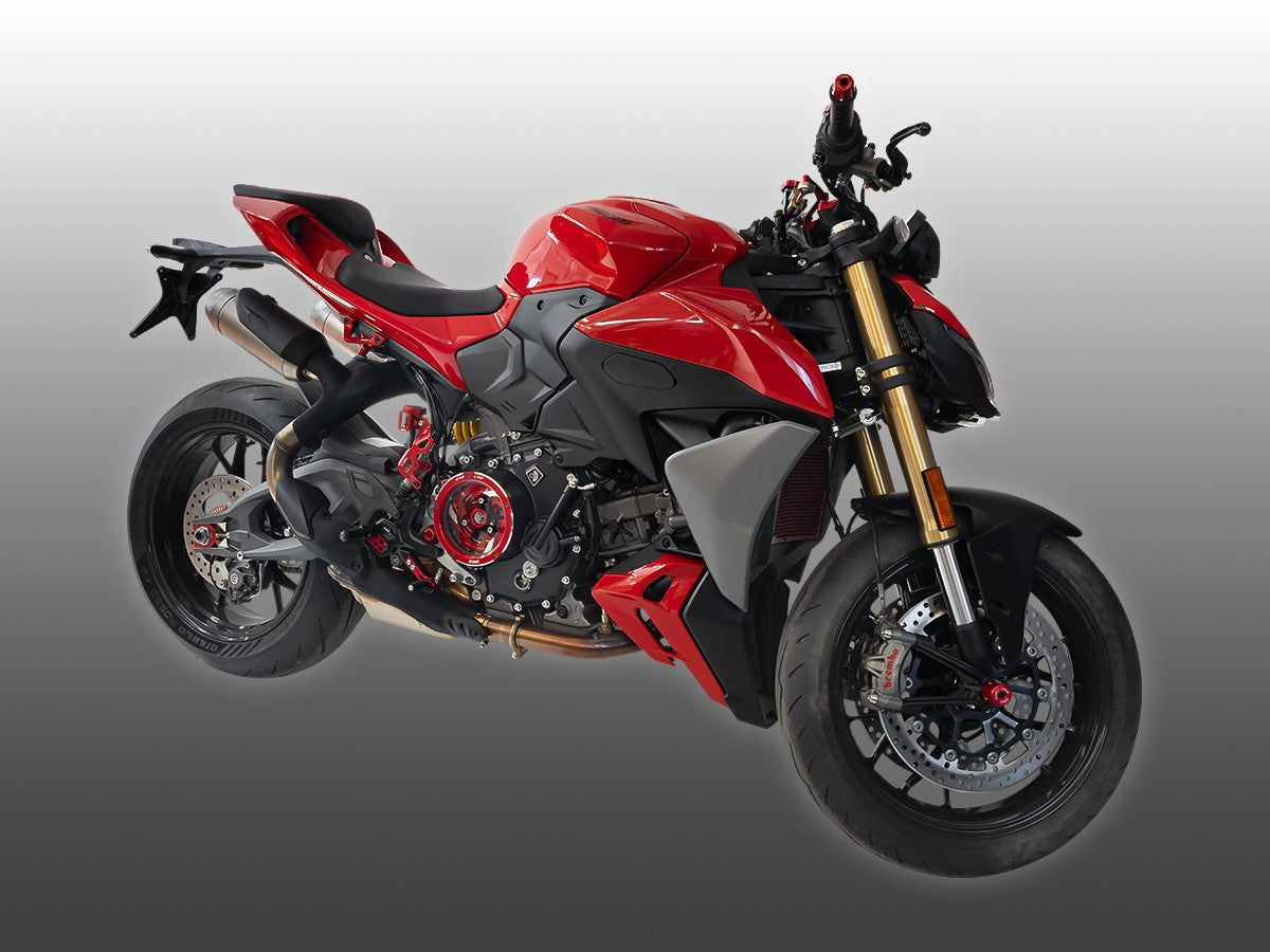 Clear Clutch Cover EVO LED Ducati V2