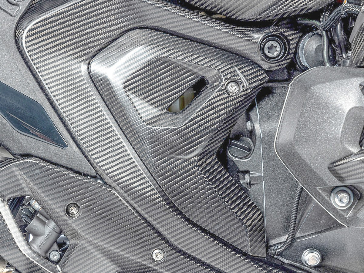 BMW R1300GS Glossy Carbon Side Panels