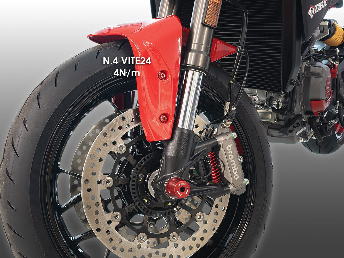 Ducati Panigale/Streetfighter V2 2025 Front Fender Screws Kit