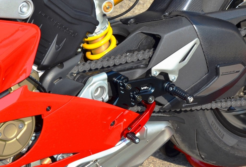 PRV401 Adjustable Rearset SBK Panigale V4