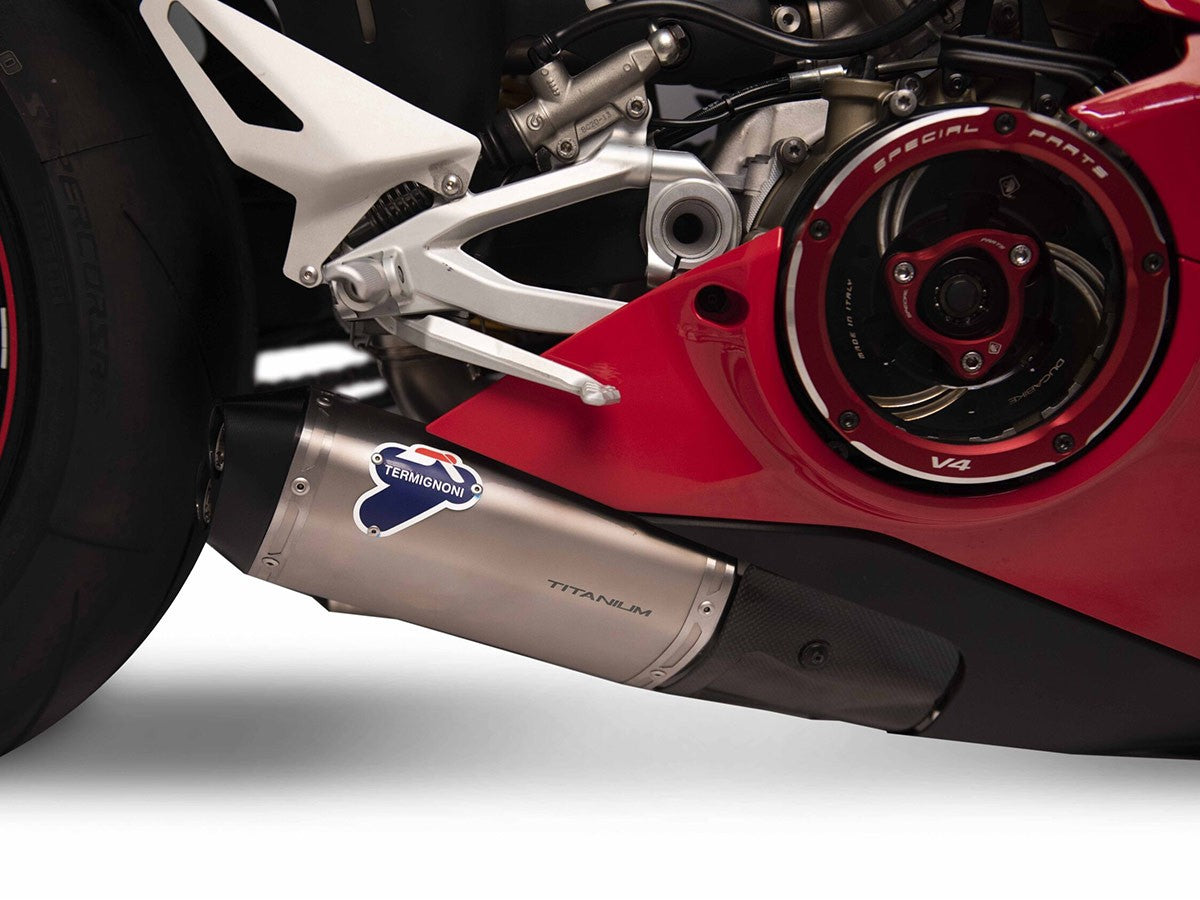 D18409400ITA Termignoni Titanium Silencers Ducati Panigale V4