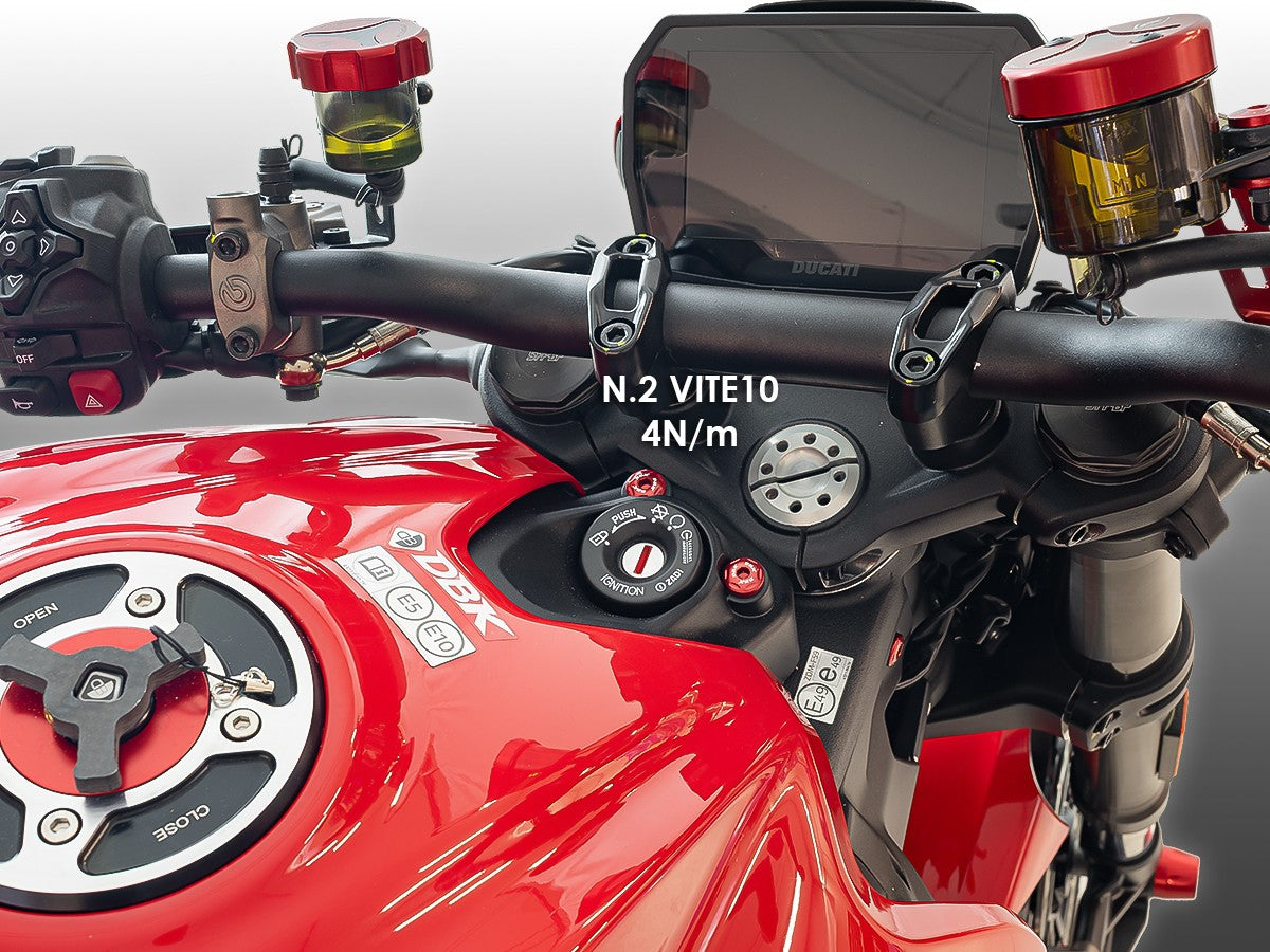 Ducati Panigale/Streetfighter V2 2025 Key Cover Screws Kit