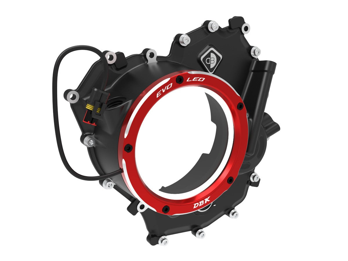 Clear Clutch Cover EVO LED Ducati V2