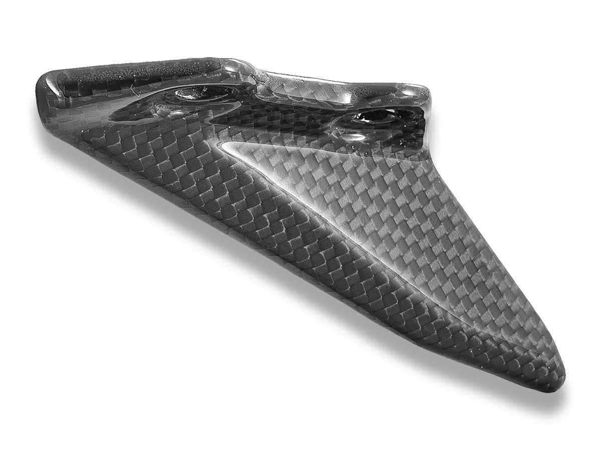 Ducati Panigale/Streetfighter V4 2025 Glossy Carbon Lower Chain Guard
