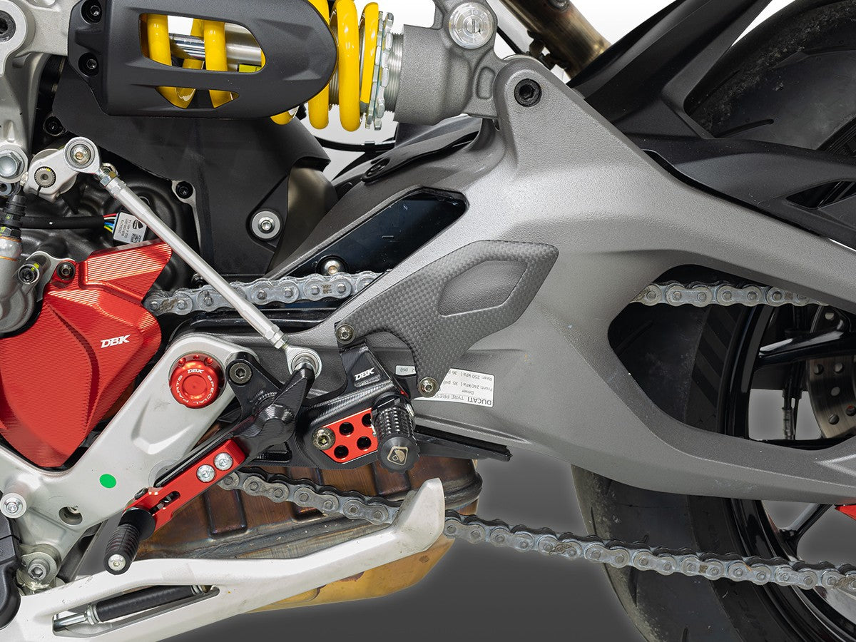 Heel Guards Matt Carbon Ducati Panigale Streetfighter V2 2025