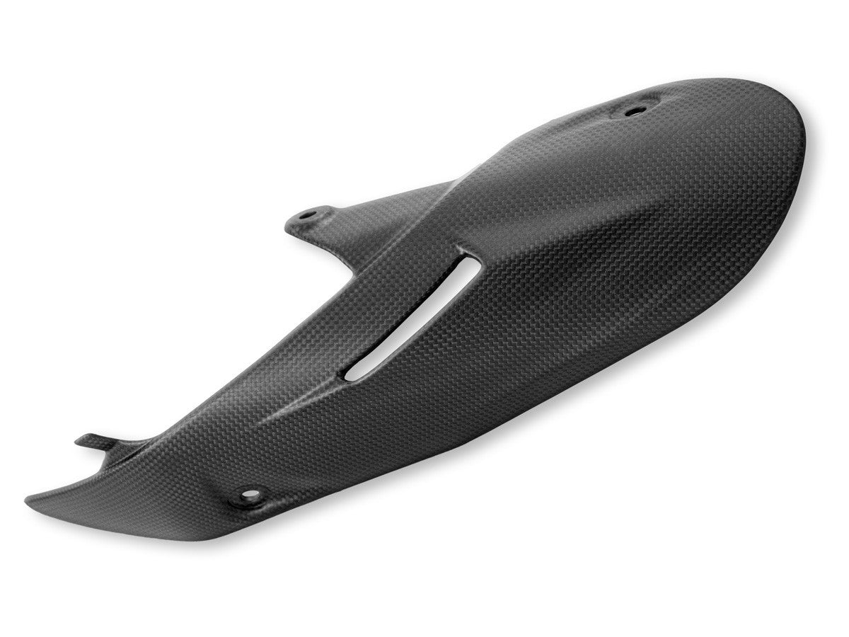 CRB162O HM 698 Mono Matt Carbon Exhaust Top Guards