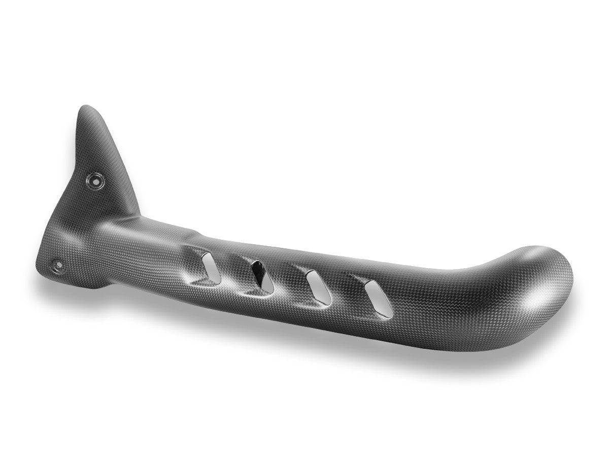 CRB173O Diavel V4 Matt Carbon Heat Guard Horizontal