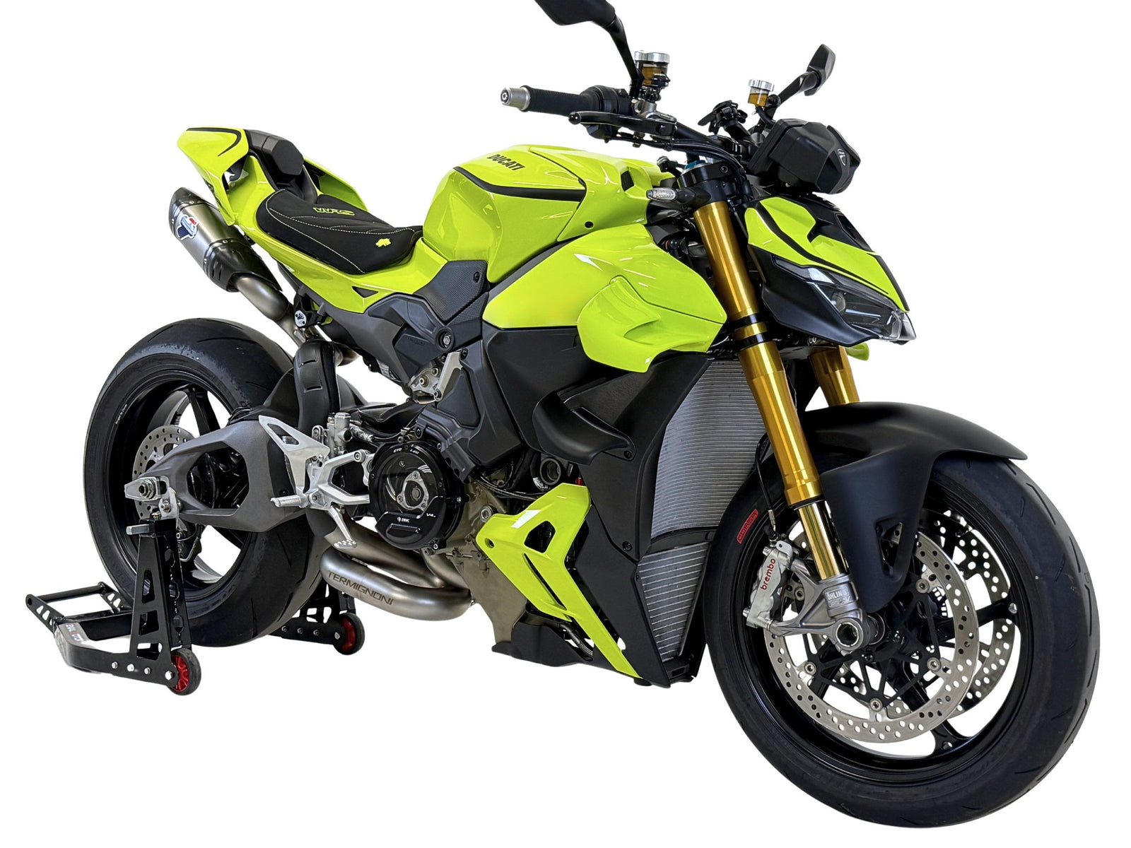 Ducati Streetfighter V4 2025 Termignoni Racing Silencers