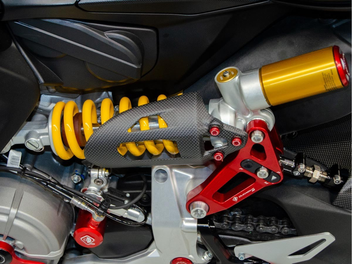 CRB27O Carbon Rear Shock Absorber Cover