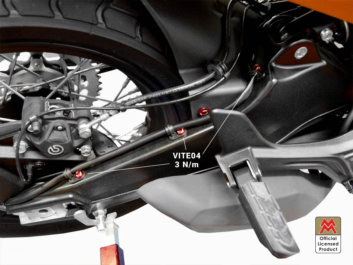 KVT59 Moto Morini Swingarm Screw Kit