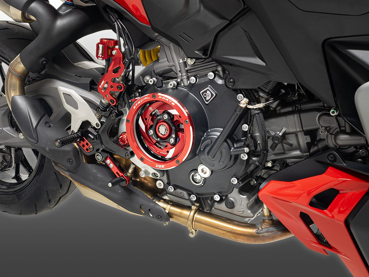 Ccdv18 Ducati V2 Clear Clutch Cover