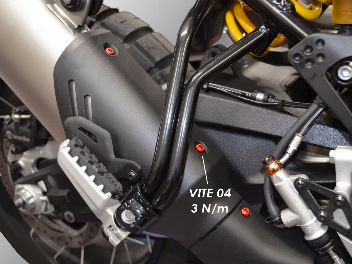 KVT33 DesertX Silencer Cover Screw Kit