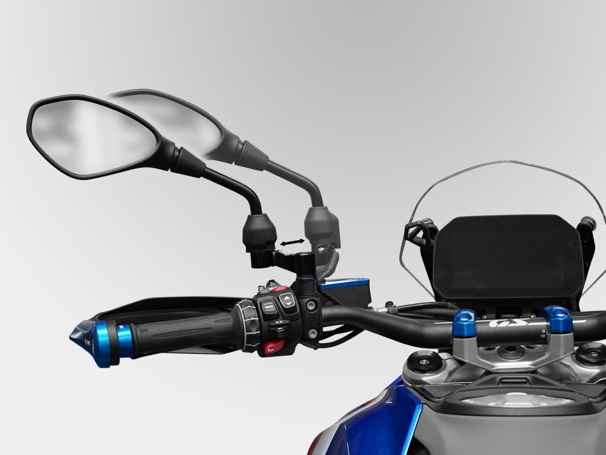 ASPE01D BMW R1300GS Rear View Mirror Enlarge Kit