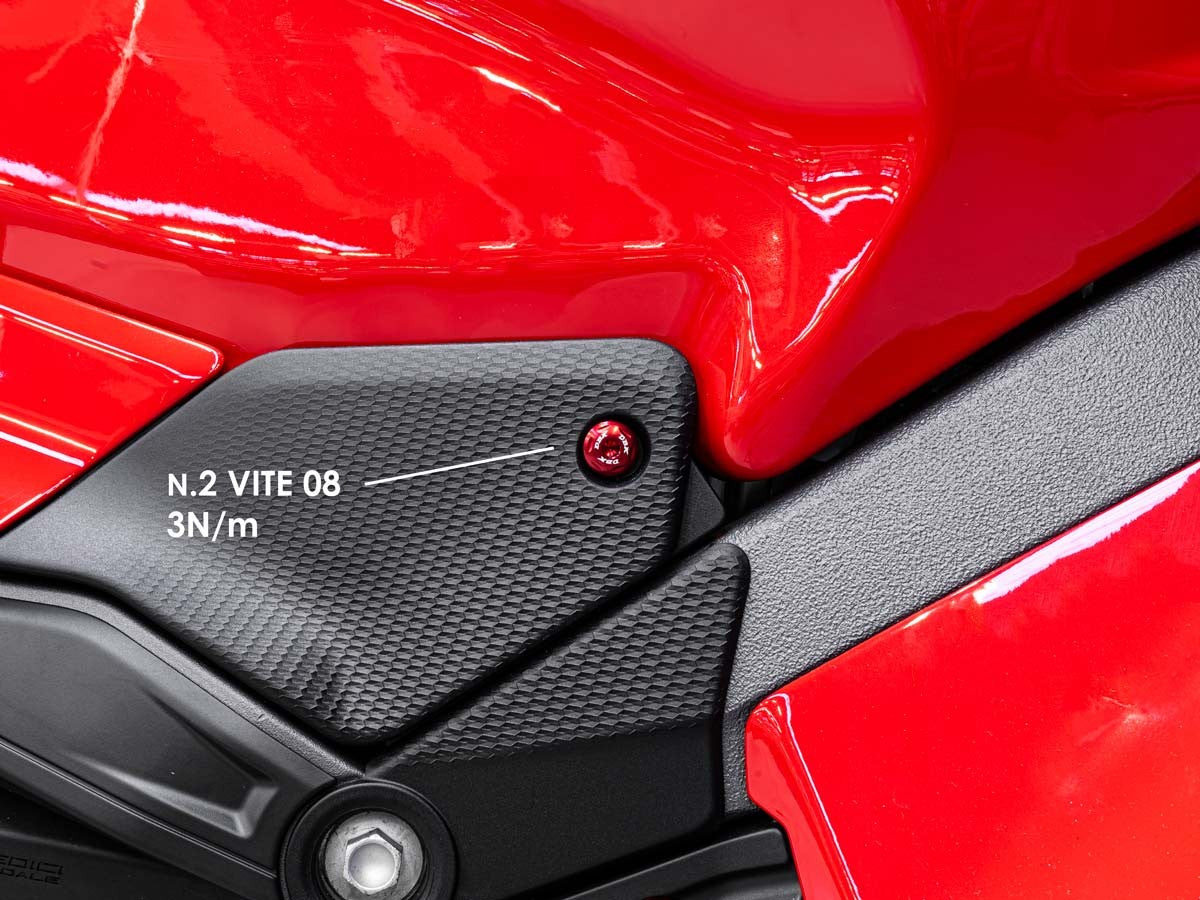 KVT97 Panigale V4 MY 2025 Tank Cover Screws Kit